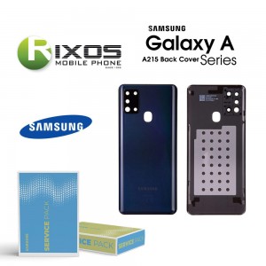 Samsung SM-A215F Galaxy A21 Battery Cover Black GH82-22780A