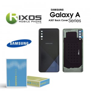 Samsung SM-A307F Galaxy A30s Battery Cover Prism Crush Black GH82-20805A