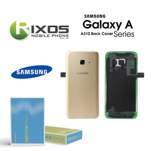 Samsung SM-A310F Galaxy A3 2016 Battery Cover Gold GH82-11093A