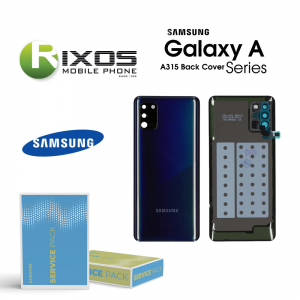 Samsung SM-A315F Galaxy A31 Battery Cover Prism Crush Black GH82-22338A