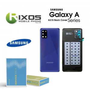 Samsung SM-A315F Galaxy A31 Battery Cover Prism Crush Blue GH82-22338D
