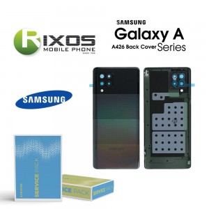 Samsung SM-A426F Galaxy A42 Battery Cover Black GH82-24378A