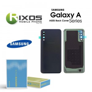 Samsung SM-A505F Galaxy A50 Battery Cover Black GH82-19229A