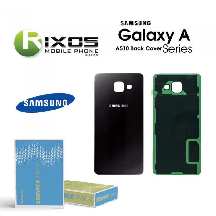 Samsung SM-A510F Galaxy A5 2016 Battery Cover Black GH82-11020B