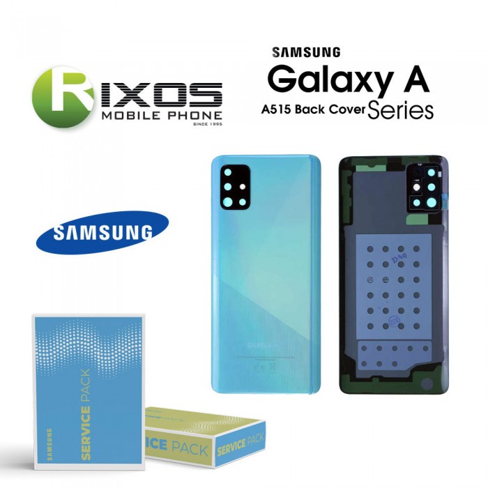 Samsung SM-A515F Galaxy A51 Battery Cover Prism Crush Blue GH82-21653C
