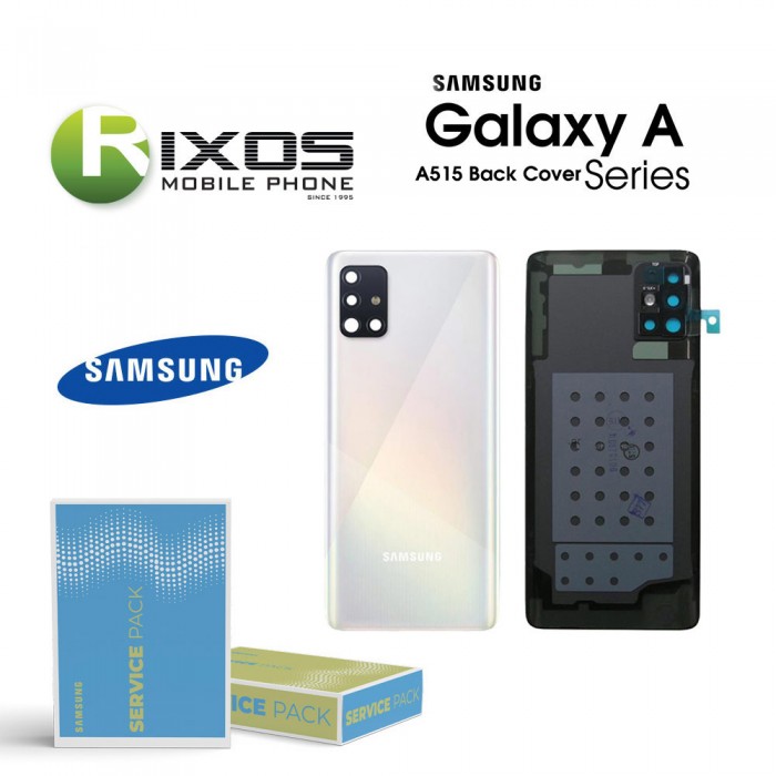 Samsung SM-A515F Galaxy A51 Battery Cover Prism Crush White GH82-21653A