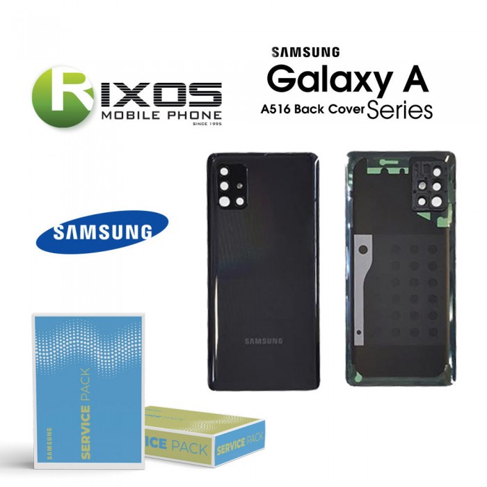 Samsung SM-A516F Galaxy A51 Battery Cover Black GH82-22938A