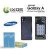 Samsung SM-A715F Galaxy A71 Battery Cover Prism Crush Black GH82-22112A