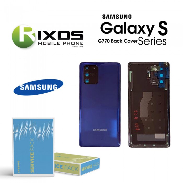 Samsung SM-G770F Galaxy S10 Lite Battery Cover Prism Blue GH82-21670C
