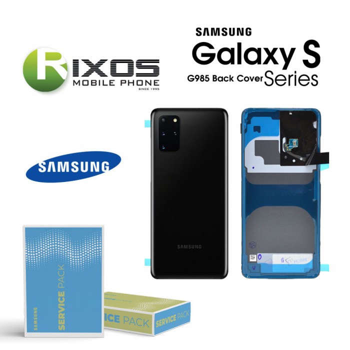 Samsung SM-G985 Galaxy S20 Plus Battery Cover Cosmic Black GH82-22032A