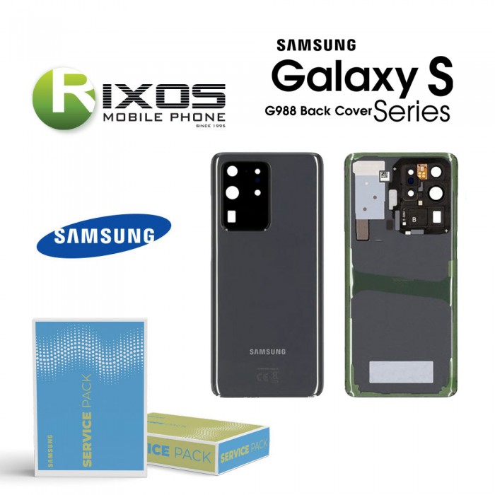 Samsung SM-G988 Galaxy S20 Ultra Battery Cover Cosmic Grey GH82-22217B
