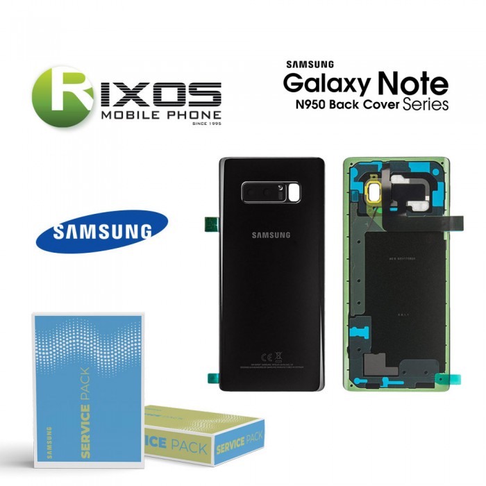 Samsung SM-N950 Galaxy Note8 Battery Cover Black GH82-14979A
