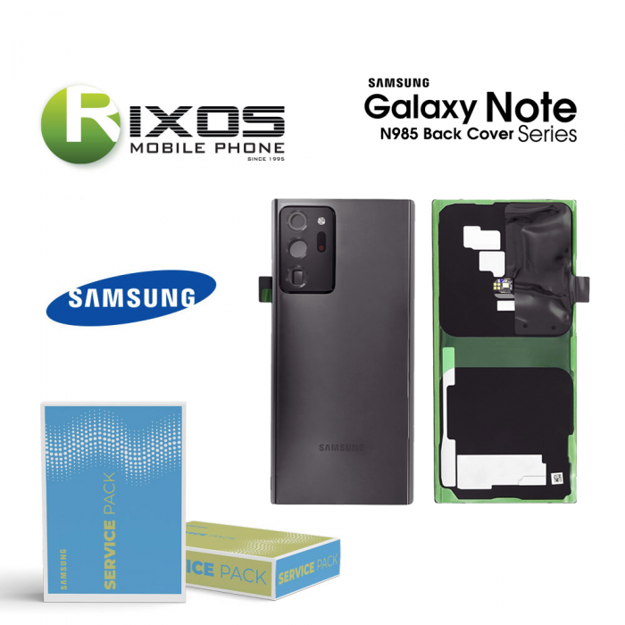 Samsung SM-N985 - SM-N986 Galaxy Note 20 Ultra Battery Cover Mystic Black GH82-23281A