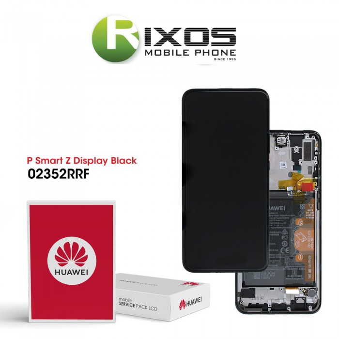 Huawei P smart Z (STK-L21) Y9 Prime 2019 (STK-L21) Display module front cover + LCD + digitizer + battery midnight black 02352RRF