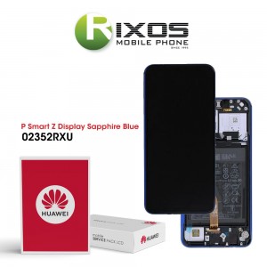 Huawei P smart Z (STK-L21) Y9 Prime 2019 (STK-L21) Display module front cover + LCD + digitizer + battery sapphire blue 02352RXU