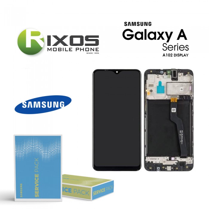 Samsung Galaxy A10E (SM-A102F) Display unit complete black GH82-20501A