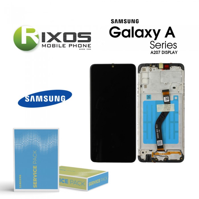 Samsung Galaxy A20s (SM-A207F) Display unit complete black GH81-17774A OR GH82-17774A