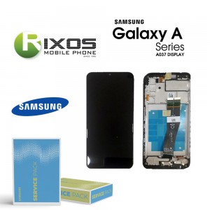 Samsung Galaxy A03S (SM-A037G) Lcd Display unit complete black GH81-21232A