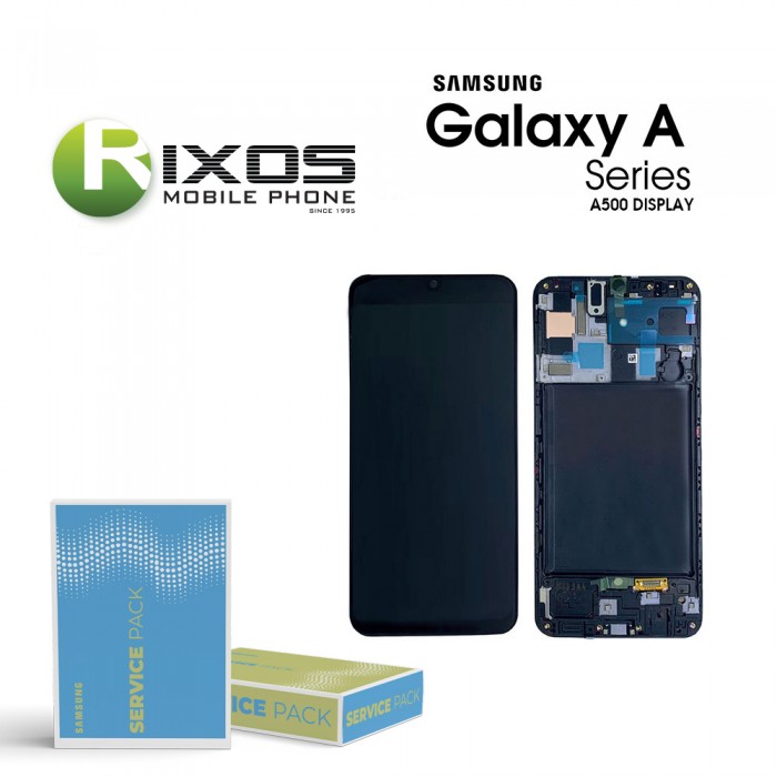 Samsung Galaxy A5 (SM-A500F) Display module LCD + Digitizer black GH97-16679B