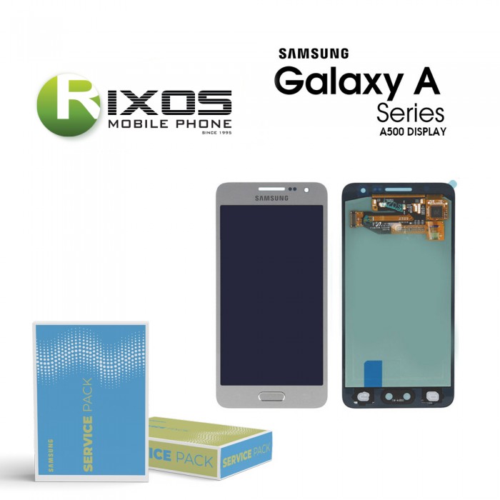 Samsung Galaxy A5 (SM-A500F) Display module LCD + Digitizer silver GH97-16679C