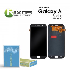 Samsung Galaxy A7 2017 (SM-A720F) Display module LCD + Digitizer black GH97-19723A