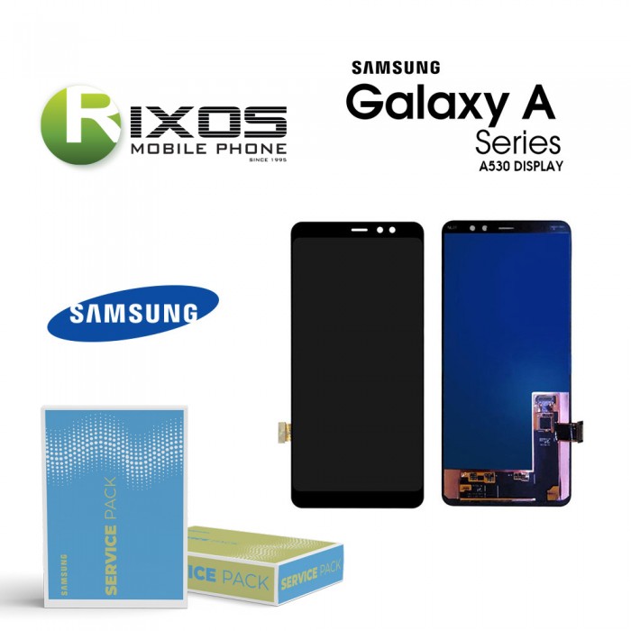 Samsung Galaxy A8 2018 (SM-A530F) Lcd Display module Digitizer black GH97-21406A OR GH97-21529A