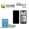 Samsung Galaxy A72 2021 (SM-A725 / A726 4G / 5G ) Display module LCD + Digitizer blue + btry GH82-25541B OR GH82-25542B 