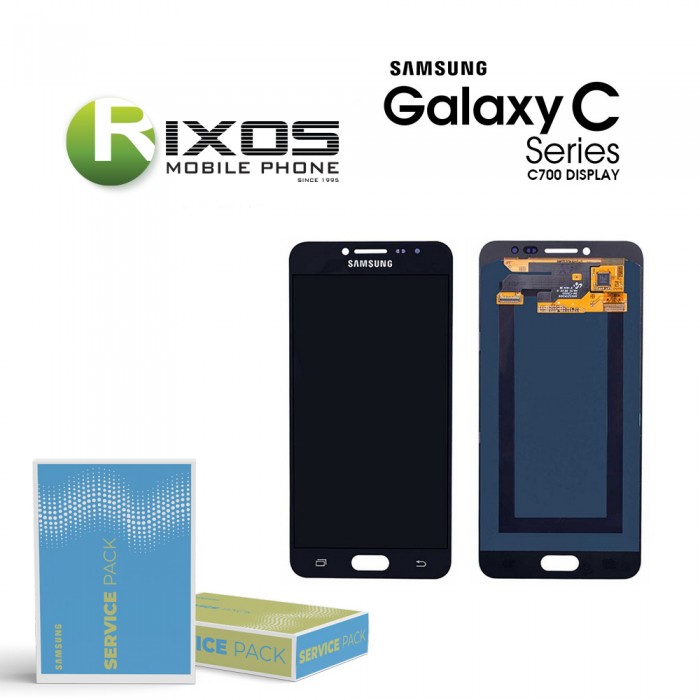 Samsung Galaxy C7 (SM-C700F) Display module LCD + Digitizer black GH97-19135B Samsung Galaxy C7 (SM-C700F) Display module LCD + Digitizer black GH97-19135B