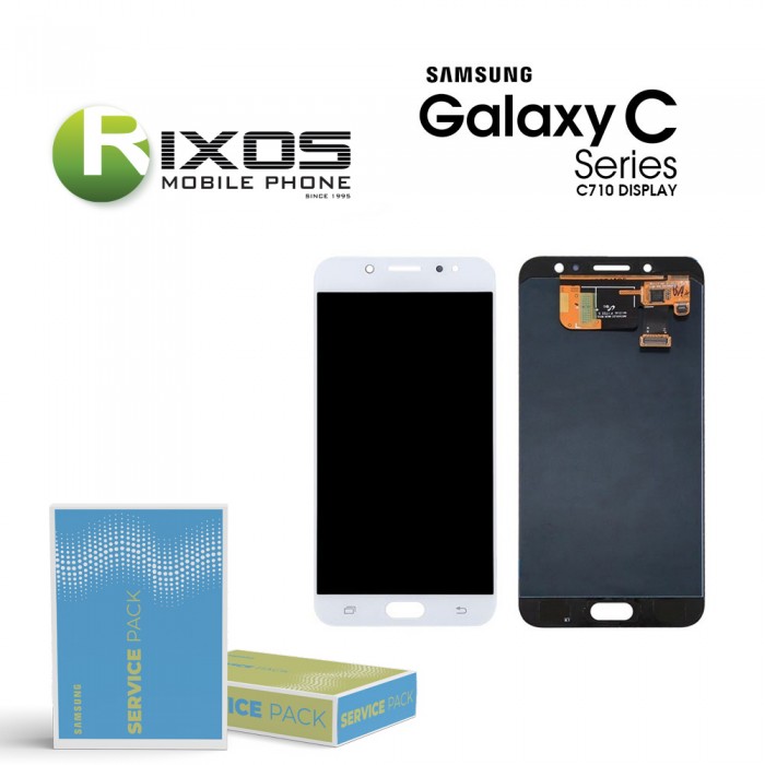 Samsung Galaxy C8 (SM-C710F) Display module LCD + Digitizer white GH97-21073B Samsung Galaxy C8 (SM-C710F) Display module LCD + Digitizer white GH97-21073B