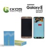 Samsung Galaxy E5 (SM-E500F) Display module LCD + Digitizer gold GH97-17114B