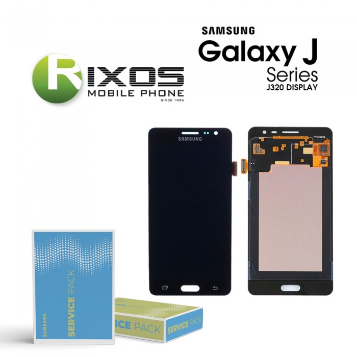 Samsung Galaxy J3 2016 (SM-J320F) Display module LCD + Digitizer black GH97-18414C
