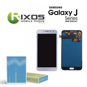 Samsung Galaxy J4 (SM-J400F) Display module LCD + Digitizer silver GH97-22084C