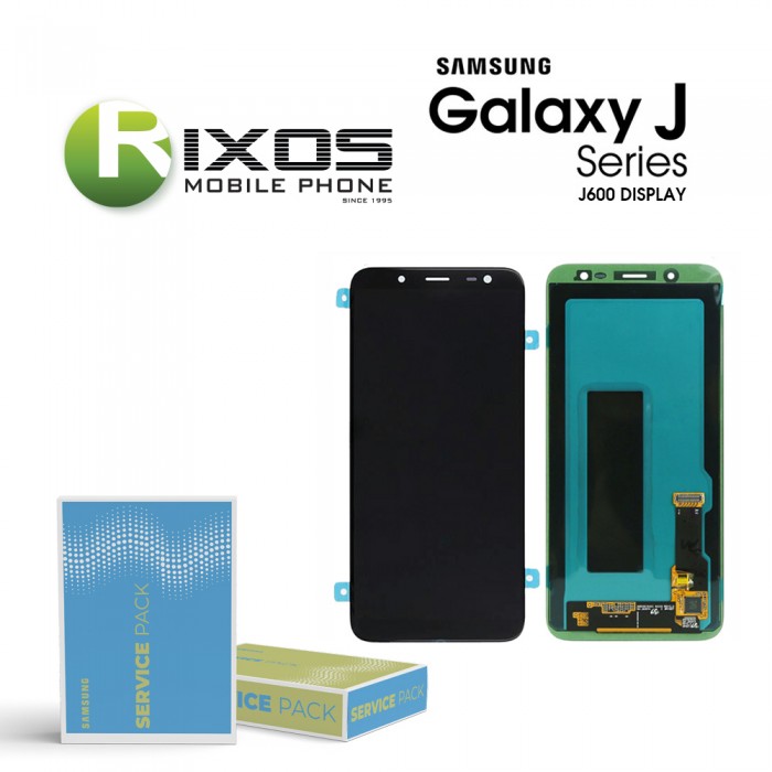Samsung Galaxy J6 (SM-J600F) Display module LCD + Digitizer black GH97-21931A