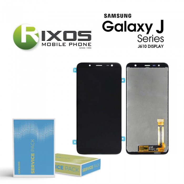 Samsung Galaxy J6+ 2018 / J4+ (SM-J610F - J415 ) Display module LCD + Digitizer black GH97-22582A OR GH97-22583A OR GH97-22698A