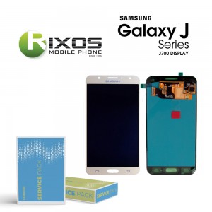 Samsung Galaxy J7 (SM-J700F) Display module LCD + Digitizer gold GH97-17670B