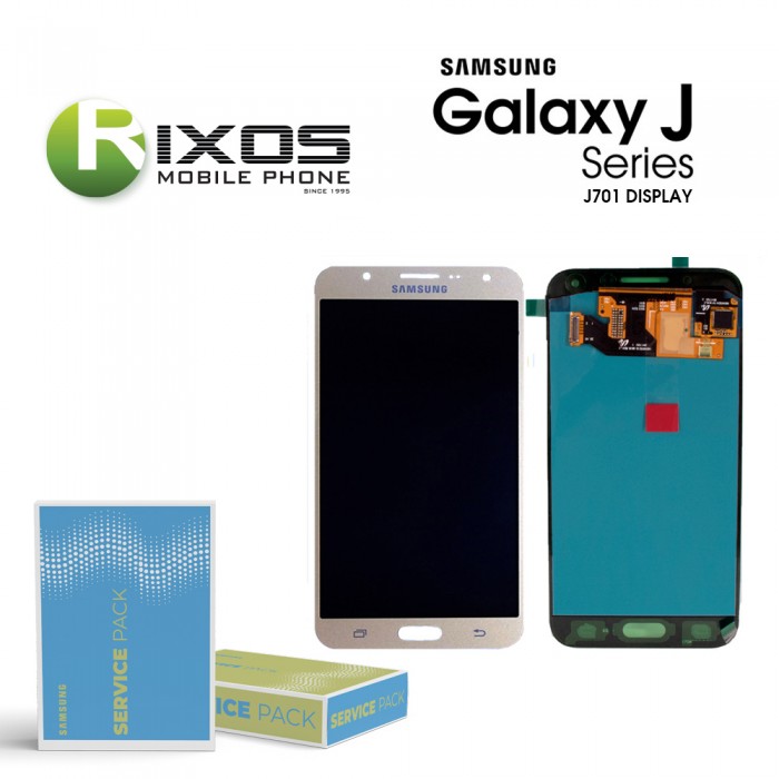 Samsung Galaxy J7 Nxt (SM-J701F) Display module LCD + Digitizer gold GH97-20904B