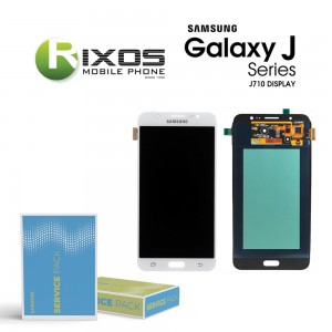 Samsung Galaxy J7 2016 (SM-J710F) Display module LCD + Digitizer white GH97-18931C