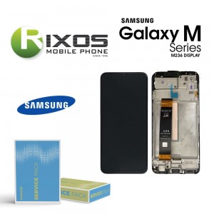 Samsung Galaxy M23 (SM-M236 5G 2022) Lcd Display Unit Complete Black GH82-28487A OR GH82-28488A OR GH82-28482A OR GH82-28669A