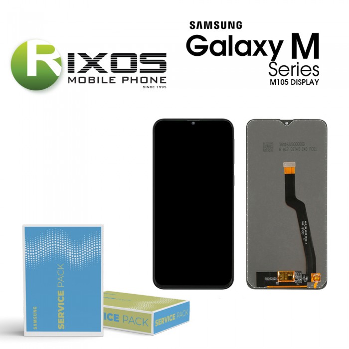Samsung Galaxy M10 (SM-M105F) Display unit complete black NF GH82-18685B OR GH82-19366B