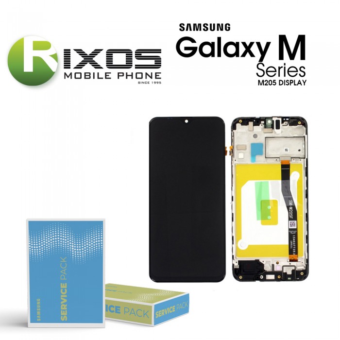 Samsung Galaxy M20 (SM-M205F) Display unit complete black GH82-18682A Samsung Galaxy M20 (SM-M205F) Display unit complete black GH82-18682A