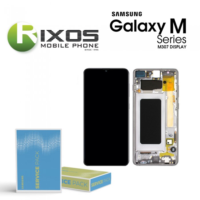 Samsung Galaxy M30s / M21 (SM-M307F / SM-M215F) Display unit complete black GH82-21266A OR GH82-21265A