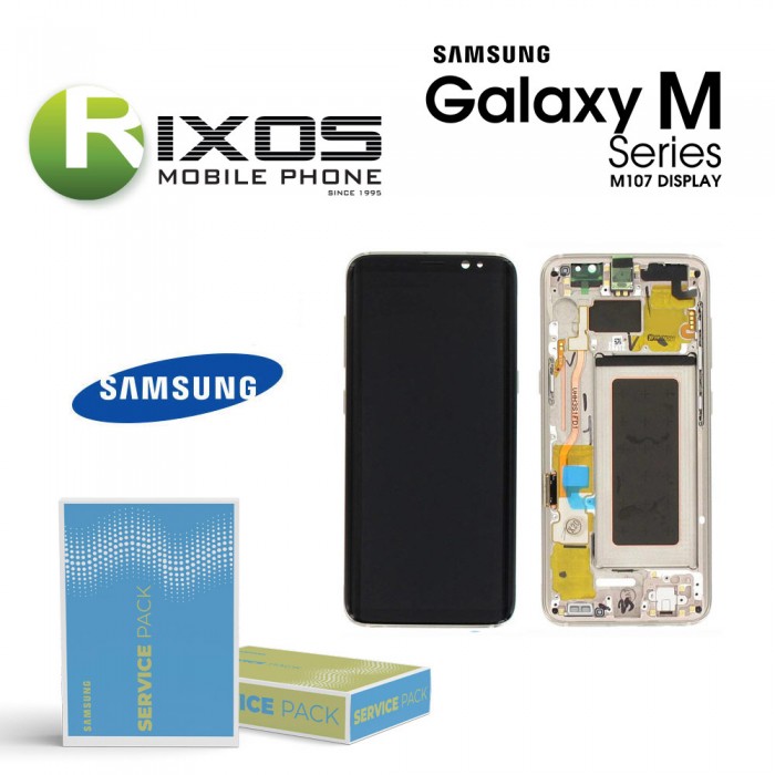 Samsung Galaxy M10s (SM-M107F) Display unit complete black GH82-19571A OR GH82-19572A OR GH82-21250A