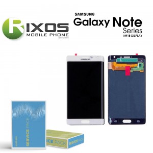 Samsung Galaxy Note Edge (N915) Display unit complete white GH97-16636B