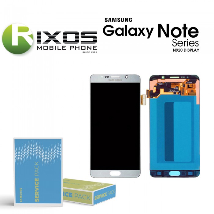 Samsung Galaxy Note 5 (SM-N920) Display module LCD + Digitizer silver GH97-17755D Samsung Galaxy Note 5 (SM-N920) Display module LCD + Digitizer silver GH97-17755D