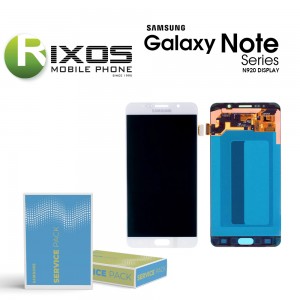 Samsung Galaxy Note 5 (SM-N920) Display module LCD + Digitizer white GH97-17755C