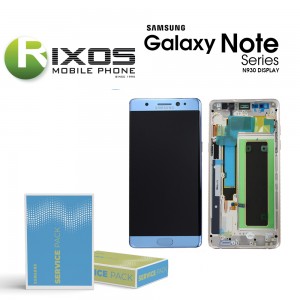 Samsung Galaxy Note 7 (SM-N930F) Display unit complete blue GH97-19302F