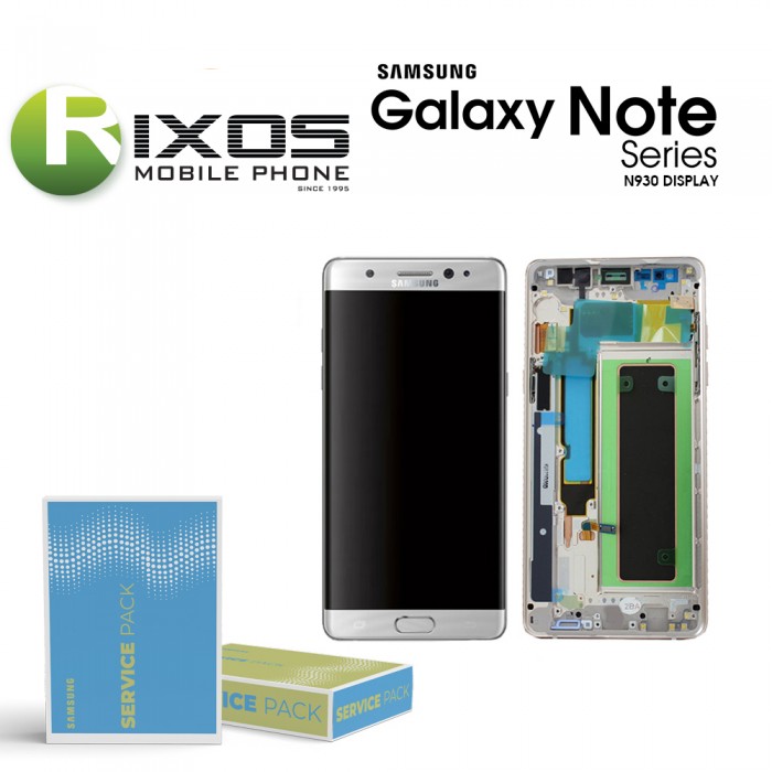 Samsung Galaxy Note 7 (SM-N930F) Display unit complete silver GH97-19302B Samsung Galaxy Note 7 (SM-N930F) Display unit complete silver GH97-19302B