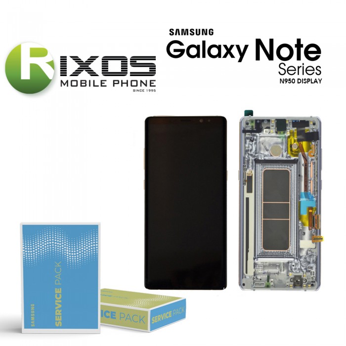 Samsung Galaxy Note 8 (SM-N950F) Display unit complete violet GH97-21065C