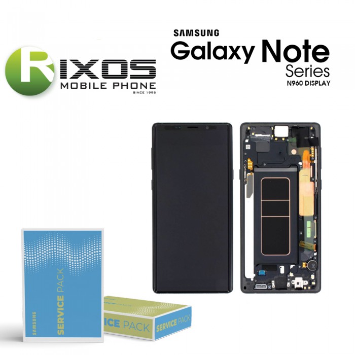 Samsung Galaxy Note 9 (SM-N960F) Display unit complete midnight black GH97-22269A OR GH97-22270A OR GH82-23737A