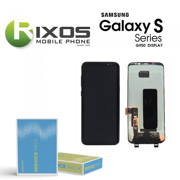 Samsung Galaxy S8 (SM-G950F 2017 ) Lcd Display unit complete no frame GH96-10682A Samsung Galaxy S8 (SM-G950F 2017 ) Lcd Display unit complete no frame GH96-10682A